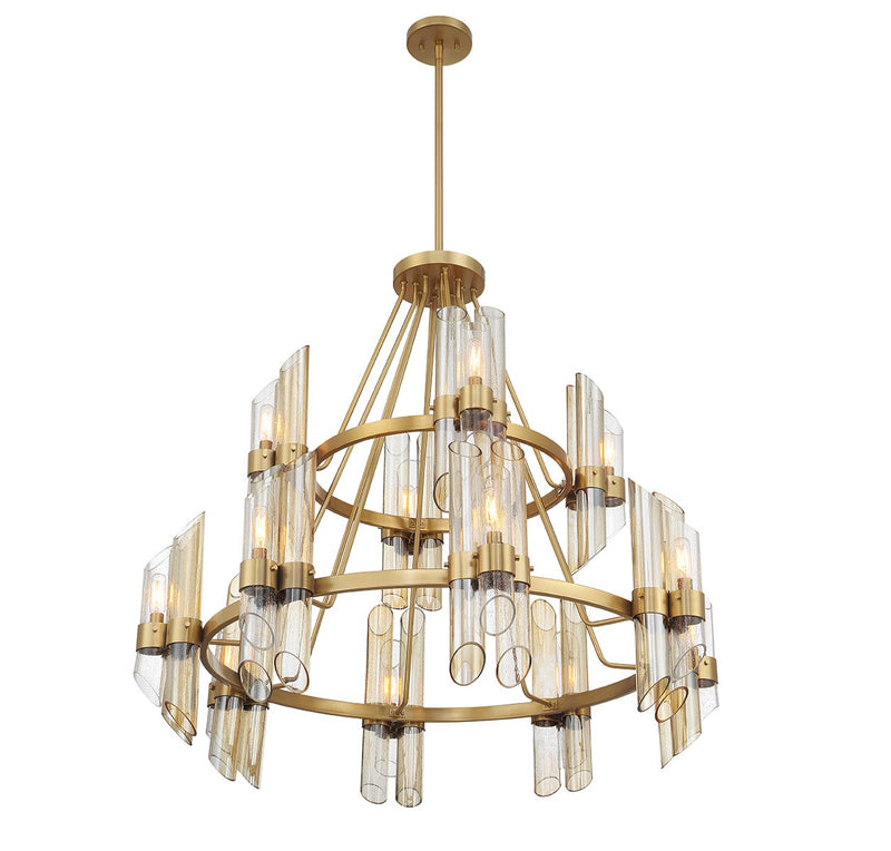 12 Light Chandelier<br /><span style="color:#4AB0CE;">Entrega: 4-10 dias en USA</span><br /><span style="color:#4AB0CE;font-size:60%;">PREGUNTE POR ENTREGA EN PANAMA</span><br />Collection: Biltmore<br />Finish: Warm Brass