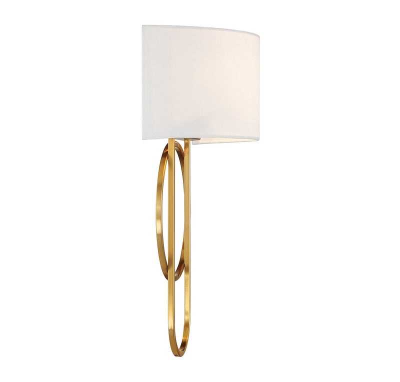 Two Light Wall Sconce<br /><span style="color:#4AB0CE;">Entrega: 4-10 dias en USA</span><br /><span style="color:#4AB0CE;font-size:60%;">PREGUNTE POR ENTREGA EN PANAMA</span><br />Collection: Tempe<br />Finish: Warm Brass