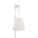 One Light Wall Sconce<br /><span style="color:#4AB0CE;">Entrega: 4-10 dias en USA</span><br /><span style="color:#4AB0CE;font-size:60%;">PREGUNTE POR ENTREGA EN PANAMA</span><br />Collection: Lodelle<br />Finish: Matte White