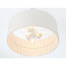 Three Light Pendant<br /><span style="color:#4AB0CE;">Entrega: 4-10 dias en USA</span><br /><span style="color:#4AB0CE;font-size:60%;">PREGUNTE POR ENTREGA EN PANAMA</span><br />Collection: Lodelle<br />Finish: Sand White