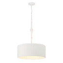 Minka-Lavery - 1804-44B - Three Light Pendant - Lodelle - Sand White
