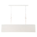 Four Light Island Chandelier<br /><span style="color:#4AB0CE;">Entrega: 4-10 dias en USA</span><br /><span style="color:#4AB0CE;font-size:60%;">PREGUNTE POR ENTREGA EN PANAMA</span><br />Collection: Lodelle<br />Finish: Matte White