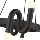 Eight Light Chandelier<br /><span style="color:#4AB0CE;">Entrega: 2-3 semanas en USA</span><br /><span style="color:#4AB0CE;font-size:60%;">PREGUNTE POR ENTREGA EN PANAMA</span><br />Collection: Sadie<br />Finish: Matte Black