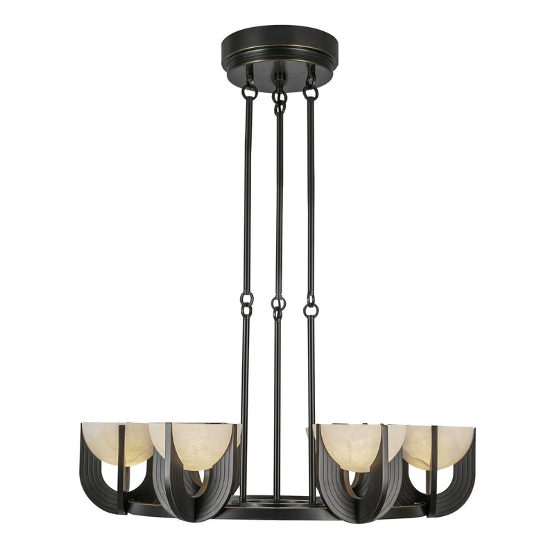 LED Chandelier<br /><span style="color:#4AB0CE;">Entrega: 4-10 dias en USA</span><br /><span style="color:#4AB0CE;font-size:60%;">PREGUNTE POR ENTREGA EN PANAMA</span><br />Collection: Colette<br />Finish: Urban Bronze/Alabaster