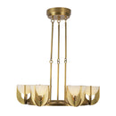 LED Chandelier<br /><span style="color:#4AB0CE;">Entrega: 4-10 dias en USA</span><br /><span style="color:#4AB0CE;font-size:60%;">PREGUNTE POR ENTREGA EN PANAMA</span><br />Collection: Colette<br />Finish: Vintage Brass/Alabaster