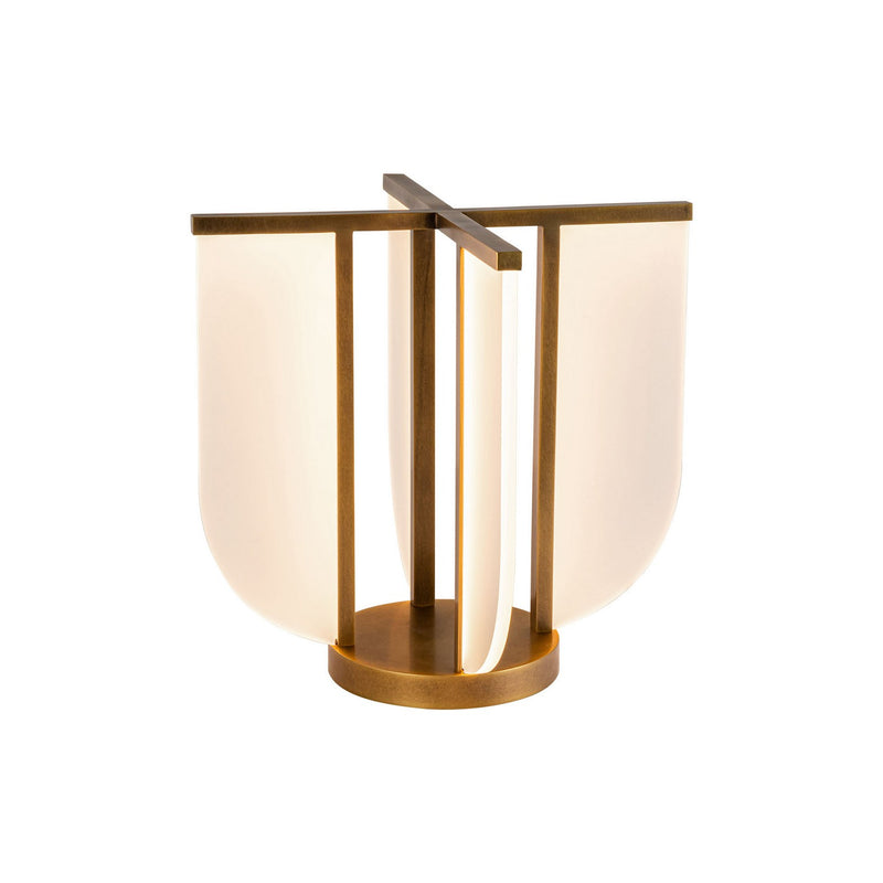 LED Table Lamp<br /><span style="color:#4AB0CE;">Entrega: 4-10 dias en USA</span><br /><span style="color:#4AB0CE;font-size:60%;">PREGUNTE POR ENTREGA EN PANAMA</span><br />Collection: Anders<br />Finish: Vintage Brass