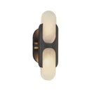 Two Light Wall Vanity<br /><span style="color:#4AB0CE;">Entrega: 4-10 dias en USA</span><br /><span style="color:#4AB0CE;font-size:60%;">PREGUNTE POR ENTREGA EN PANAMA</span><br />Collection: Odin<br />Finish: Urban Bronze/Alabaster
