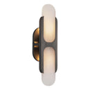 Two Light Wall Vanity<br /><span style="color:#4AB0CE;">Entrega: 5-6 semanas en USA</span><br /><span style="color:#4AB0CE;font-size:60%;">PREGUNTE POR ENTREGA EN PANAMA</span><br />Collection: Odin<br />Finish: Urban Bronze/Alabaster
