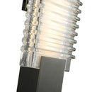 Alora - WV374118UBCR - LED Wall Vanity - Alai - Urban Bronze/Ribbed Glass