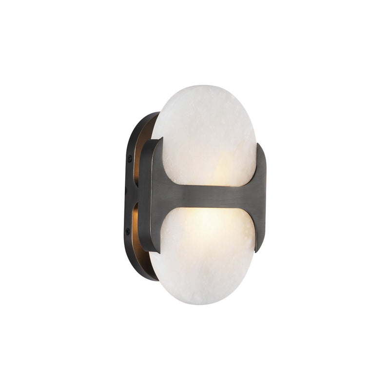 One Light Wall Vanity<br /><span style="color:#4AB0CE;">Entrega: 4-10 dias en USA</span><br /><span style="color:#4AB0CE;font-size:60%;">PREGUNTE POR ENTREGA EN PANAMA</span><br />Collection: Odin<br />Finish: Urban Bronze/Alabaster