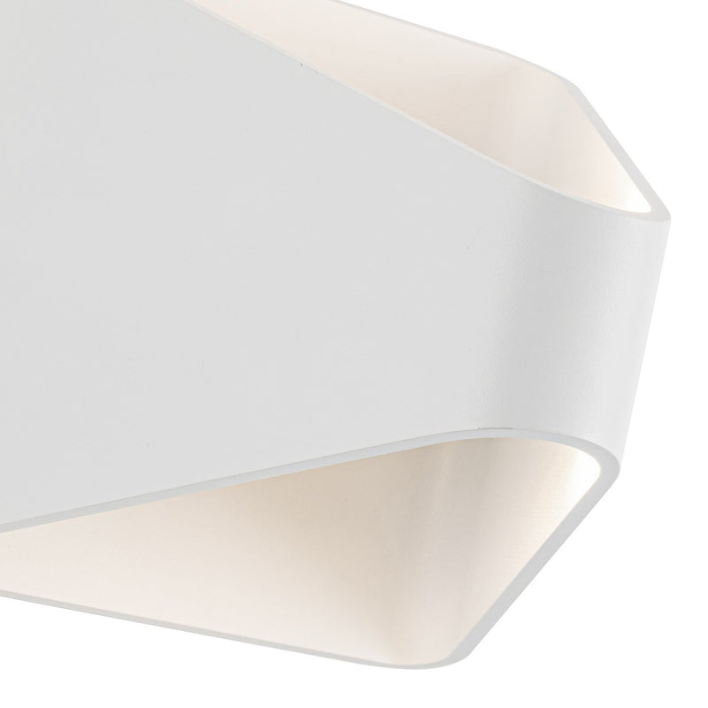 LED Exterior Wall Sconce<br /><span style="color:#4AB0CE;">Entrega: 4-10 dias en USA</span><br /><span style="color:#4AB0CE;font-size:60%;">PREGUNTE POR ENTREGA EN PANAMA</span><br />Collection: Ellis<br />Finish: White