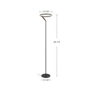 Kuzco Lighting - FL27766-BK - LED Floor Lamp - Roda - Black