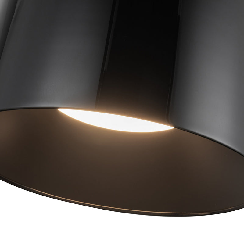 LED Flush Mount<br /><span style="color:#4AB0CE;">Entrega: 4-10 dias en USA</span><br /><span style="color:#4AB0CE;font-size:60%;">PREGUNTE POR ENTREGA EN PANAMA</span><br />Collection: Etta<br />Finish: Jet Black