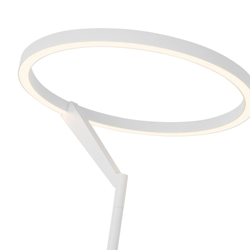 LED Floor Lamp<br /><span style="color:#4AB0CE;">Entrega: 4-10 dias en USA</span><br /><span style="color:#4AB0CE;font-size:60%;">PREGUNTE POR ENTREGA EN PANAMA</span><br />Collection: Roda<br />Finish: White
