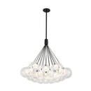 LED Chandelier<br /><span style="color:#4AB0CE;">Entrega: 4-10 dias en USA</span><br /><span style="color:#4AB0CE;font-size:60%;">PREGUNTE POR ENTREGA EN PANAMA</span><br />Collection: Bolla<br />Finish: Black