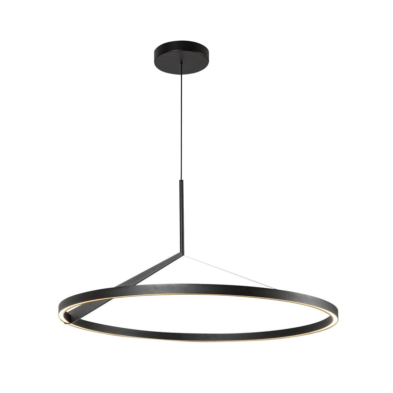 LED Pendant<br /><span style="color:#4AB0CE;">Entrega: 4-10 dias en USA</span><br /><span style="color:#4AB0CE;font-size:60%;">PREGUNTE POR ENTREGA EN PANAMA</span><br />Collection: Roda<br />Finish: Black