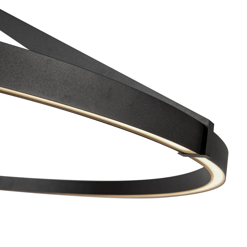 Kuzco Lighting - PD27731-BK-3WCCT-UNV - LED Pendant - Roda - Black