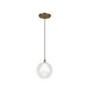 LED Pendant<br /><span style="color:#4AB0CE;">Entrega: 4-10 dias en USA</span><br /><span style="color:#4AB0CE;font-size:60%;">PREGUNTE POR ENTREGA EN PANAMA</span><br />Collection: Bolla<br />Finish: Brushed Gold