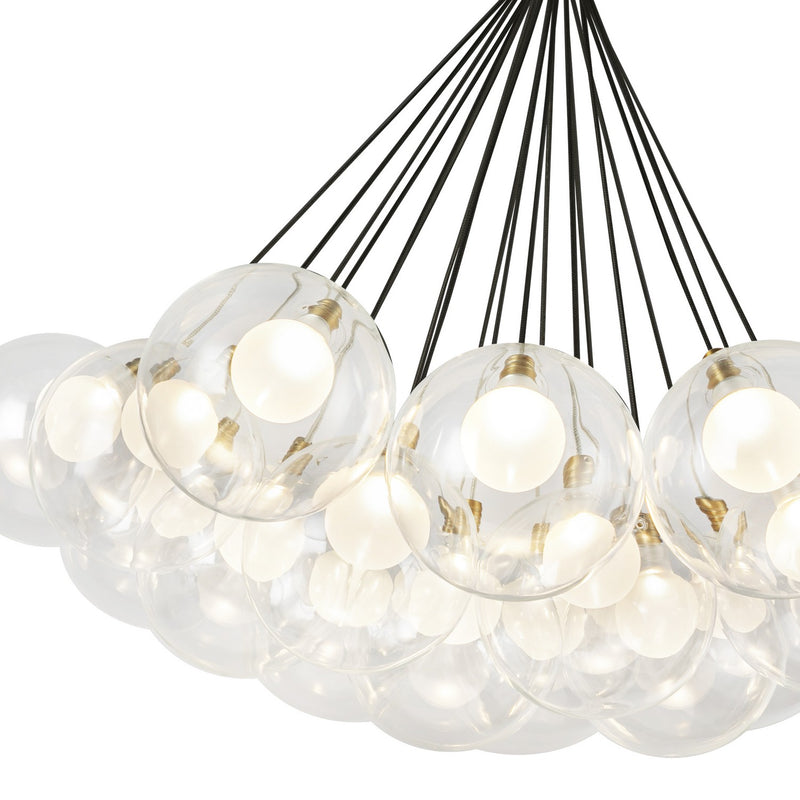 Kuzco Lighting - CH3128-BG - LED Chandelier - Bolla - Brushed Gold