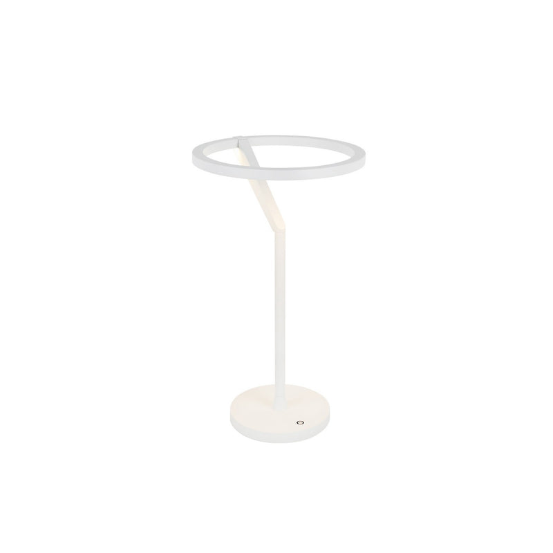 LED Table Lamp<br /><span style="color:#4AB0CE;">Entrega: 4-10 dias en USA</span><br /><span style="color:#4AB0CE;font-size:60%;">PREGUNTE POR ENTREGA EN PANAMA</span><br />Collection: Roda<br />Finish: White