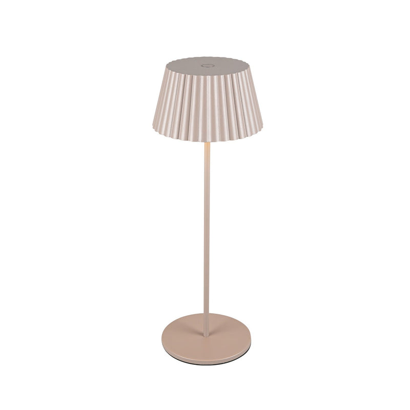LED Table Lamp<br /><span style="color:#4AB0CE;">Entrega: 4-10 dias en USA</span><br /><span style="color:#4AB0CE;font-size:60%;">PREGUNTE POR ENTREGA EN PANAMA</span><br />Collection: Dario<br />Finish: Moonstone Gray