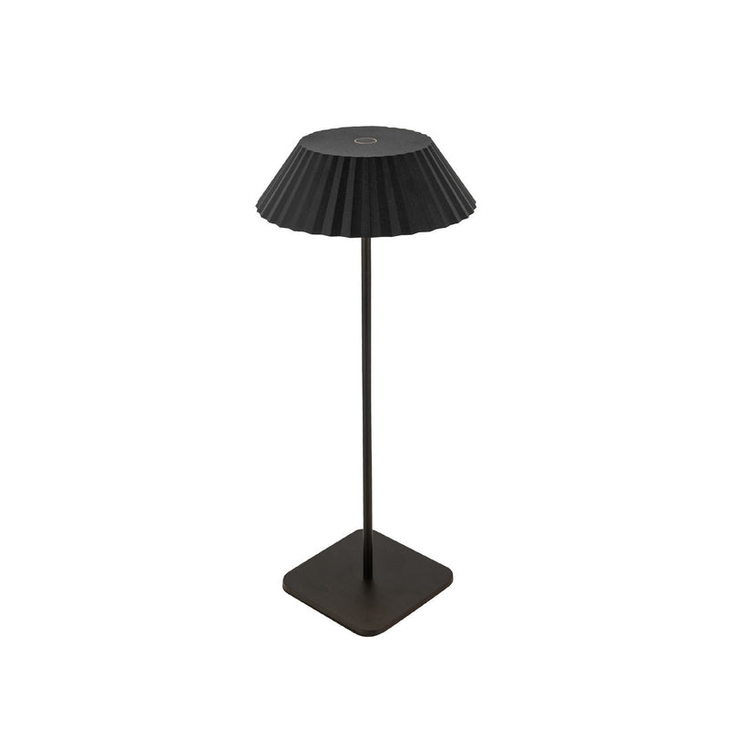 LED Table Lamp<br /><span style="color:#4AB0CE;">Entrega: 4-10 dias en USA</span><br /><span style="color:#4AB0CE;font-size:60%;">PREGUNTE POR ENTREGA EN PANAMA</span><br />Collection: Pela<br />Finish: Black