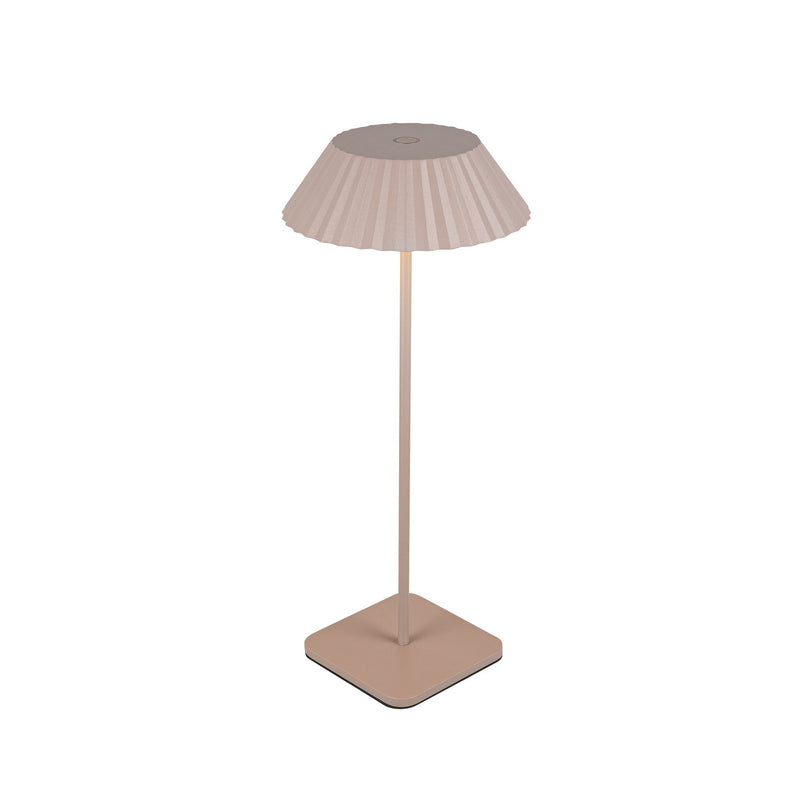 LED Table Lamp<br /><span style="color:#4AB0CE;">Entrega: 4-10 dias en USA</span><br /><span style="color:#4AB0CE;font-size:60%;">PREGUNTE POR ENTREGA EN PANAMA</span><br />Collection: Pela<br />Finish: Moonstone Gray