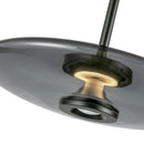 LED Pendant<br /><span style="color:#4AB0CE;">Entrega: 2-3 semanas en USA</span><br /><span style="color:#4AB0CE;font-size:60%;">PREGUNTE POR ENTREGA EN PANAMA</span><br />Collection: Kyoto<br />Finish: Black/Smoked Glass