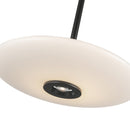Kuzco Lighting - PD37018-BK/GO-3WCCT-UNV - LED Pendant - Kyoto - Black/Glossy Opal Glass