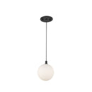 LED Pendant<br /><span style="color:#4AB0CE;">Entrega: 4-10 dias en USA</span><br /><span style="color:#4AB0CE;font-size:60%;">PREGUNTE POR ENTREGA EN PANAMA</span><br />Collection: Bolla<br />Finish: Black/Opal Glass