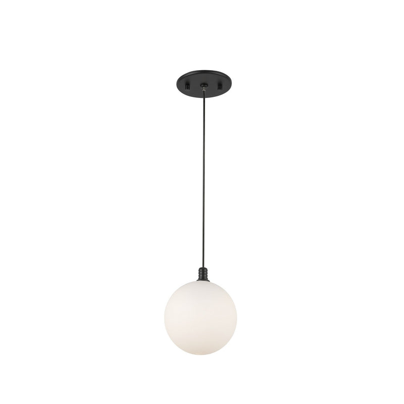 LED Pendant<br /><span style="color:#4AB0CE;">Entrega: 4-10 dias en USA</span><br /><span style="color:#4AB0CE;font-size:60%;">PREGUNTE POR ENTREGA EN PANAMA</span><br />Collection: Bolla<br />Finish: Black/Opal Glass