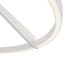 Kuzco Lighting - SF27731-WH-3WCCT-UNV - LED Semi-Flush Mount - Roda - White