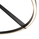 Kuzco Lighting - SF27731-BK-3WCCT-UNV - LED Semi-Flush Mount - Roda - Black