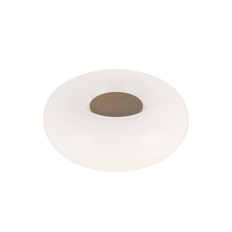 LED Table Lamp<br /><span style="color:#4AB0CE;">Entrega: 4-10 dias en USA</span><br /><span style="color:#4AB0CE;font-size:60%;">PREGUNTE POR ENTREGA EN PANAMA</span><br />Collection: Nimbus<br />Finish: Vintage Brass/Opal Glass