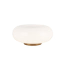 Kuzco Lighting - TL12409-VB/OP - LED Table Lamp - Nimbus - Vintage Brass/Opal Glass