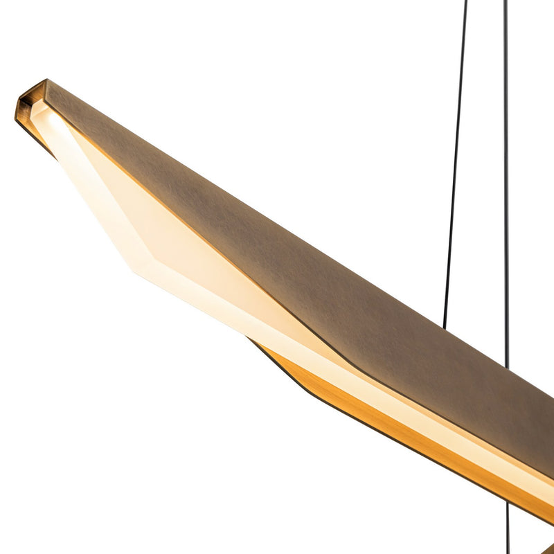 Kuzco Lighting - PD64231-VB-UNV-010 - LED Pendant - Tachi - Vintage Brass