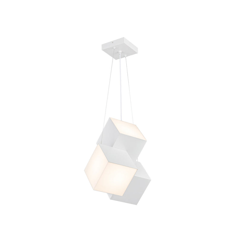 LED Pendant<br /><span style="color:#4AB0CE;">Entrega: 4-10 dias en USA</span><br /><span style="color:#4AB0CE;font-size:60%;">PREGUNTE POR ENTREGA EN PANAMA</span><br />Collection: Tetra<br />Finish: White
