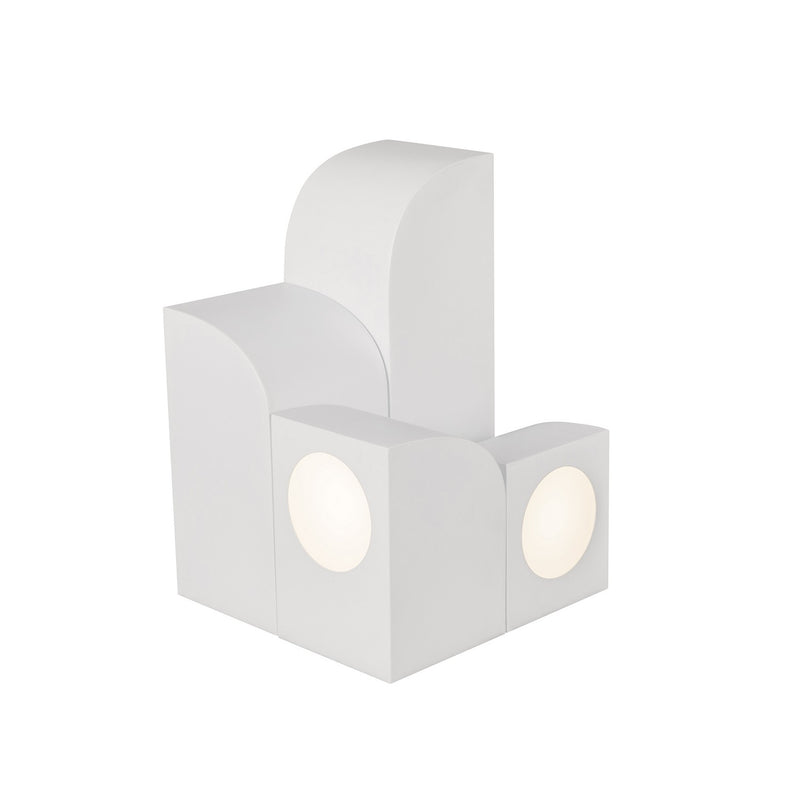 LED Table Lamp<br /><span style="color:#4AB0CE;">Entrega: 4-10 dias en USA</span><br /><span style="color:#4AB0CE;font-size:60%;">PREGUNTE POR ENTREGA EN PANAMA</span><br />Collection: Gypsum<br />Finish: White