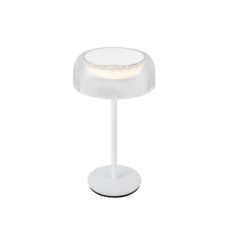 LED Table Lamp<br /><span style="color:#4AB0CE;">Entrega: 4-10 dias en USA</span><br /><span style="color:#4AB0CE;font-size:60%;">PREGUNTE POR ENTREGA EN PANAMA</span><br />Collection: Brilla<br />Finish: White