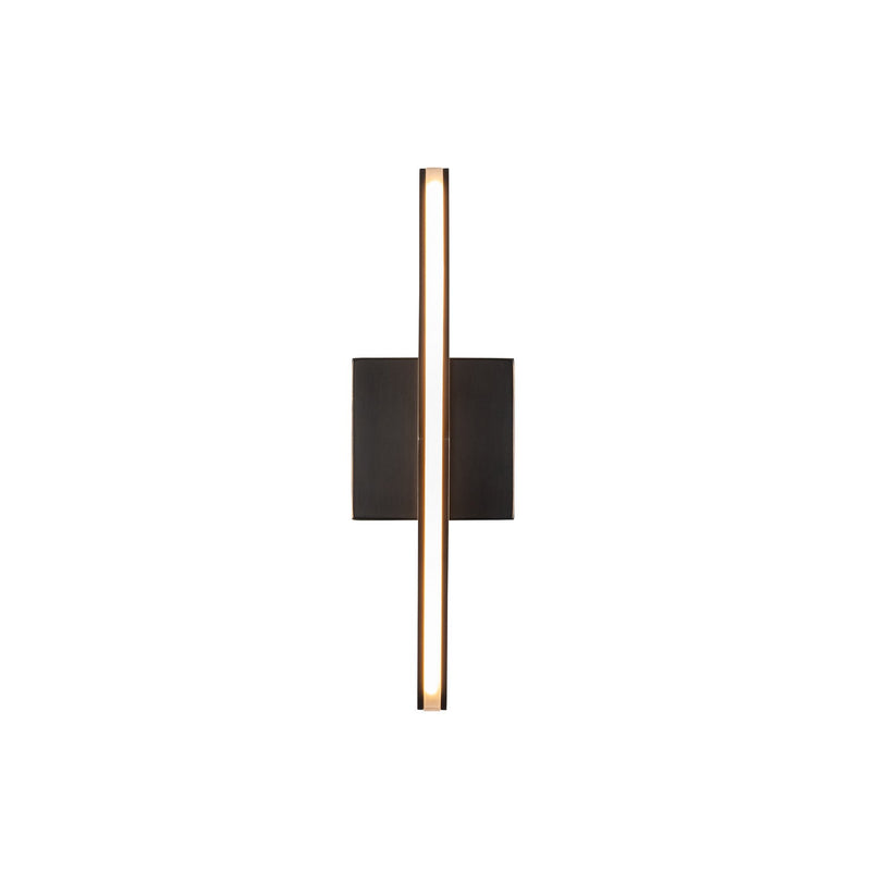 LED Wall Sconce<br /><span style="color:#4AB0CE;">Entrega: 4-10 dias en USA</span><br /><span style="color:#4AB0CE;font-size:60%;">PREGUNTE POR ENTREGA EN PANAMA</span><br />Collection: Tachi<br />Finish: Urban Bronze