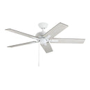 52"Ceiling Fan<br /><span style="color:#4AB0CE;">Entrega: 4-10 dias en USA</span><br /><span style="color:#4AB0CE;font-size:60%;">PREGUNTE POR ENTREGA EN PANAMA</span><br />Collection: Erikson<br />Finish: White