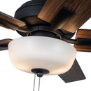 Kuzco Lighting - CF78752-MB-LKP - 52"Ceiling Fan - Erikson - Matte Black