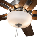 52"Ceiling Fan<br /><span style="color:#4AB0CE;">Entrega: 4-10 dias en USA</span><br /><span style="color:#4AB0CE;font-size:60%;">PREGUNTE POR ENTREGA EN PANAMA</span><br />Collection: Erikson<br />Finish: Brushed Nickel