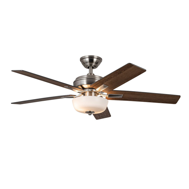 52"Ceiling Fan<br /><span style="color:#4AB0CE;">Entrega: 4-10 dias en USA</span><br /><span style="color:#4AB0CE;font-size:60%;">PREGUNTE POR ENTREGA EN PANAMA</span><br />Collection: Erikson<br />Finish: Brushed Nickel