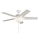 52"Ceiling Fan<br /><span style="color:#4AB0CE;">Entrega: 4-10 dias en USA</span><br /><span style="color:#4AB0CE;font-size:60%;">PREGUNTE POR ENTREGA EN PANAMA</span><br />Collection: Erikson<br />Finish: White