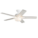 52"Ceiling Fan<br /><span style="color:#4AB0CE;">Entrega: 4-10 dias en USA</span><br /><span style="color:#4AB0CE;font-size:60%;">PREGUNTE POR ENTREGA EN PANAMA</span><br />Collection: Erikson<br />Finish: White