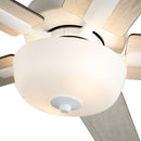 Kuzco Lighting - CF78752-WH-LKW - 52"Ceiling Fan - Erikson - White