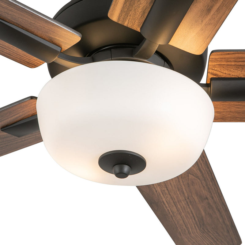 Kuzco Lighting - CF78752-MB-LKW - 52"Ceiling Fan - Erikson - Matte Black