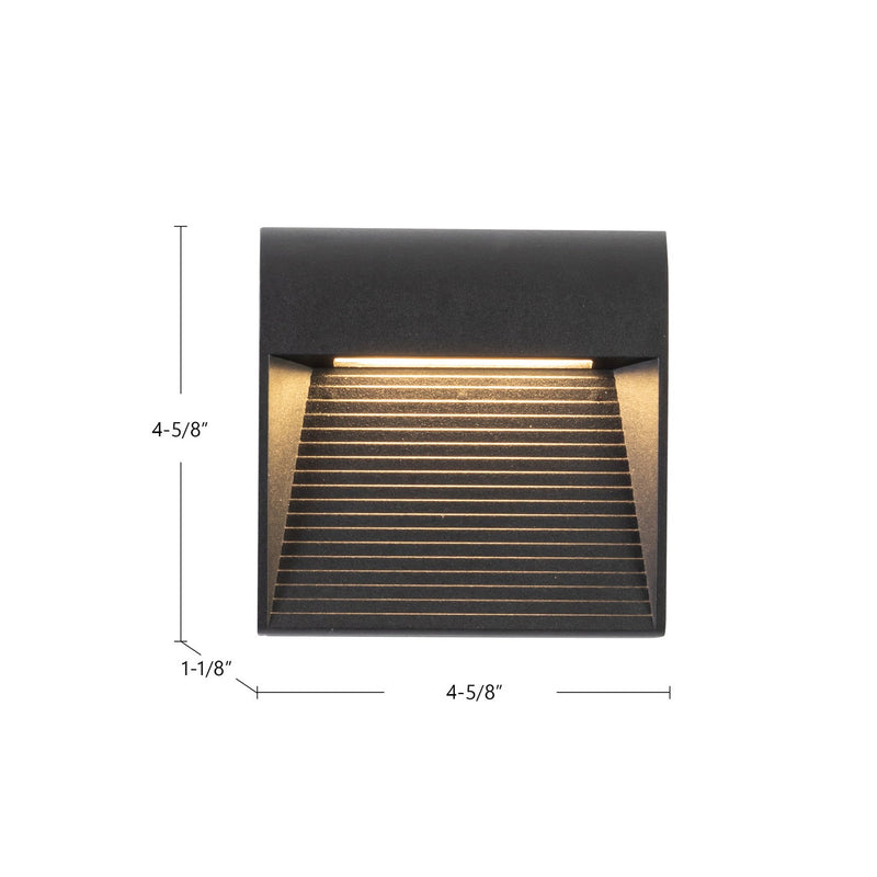 Kuzco Lighting - EW27905-BK - LED Exterior Wall Sconce - Casa - Black