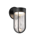 LED Exterior Wall Sconce<br /><span style="color:#4AB0CE;">Entrega: 4-10 dias en USA</span><br /><span style="color:#4AB0CE;font-size:60%;">PREGUNTE POR ENTREGA EN PANAMA</span><br />Collection: Davy<br />Finish: Black